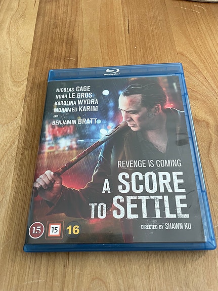 A Score to Settle Blu-ray elokuva