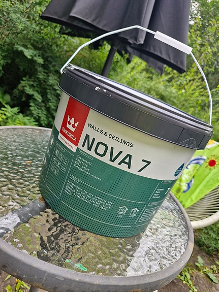 Tikkurila Nova 7 sisämaali 9L valkoinen