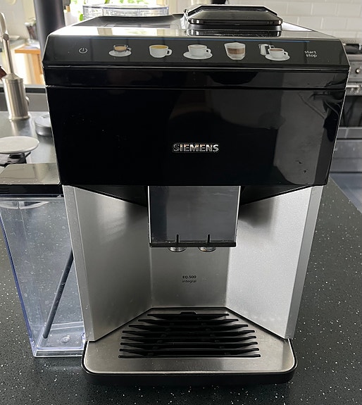 Siemens kahviautomaatti musta/teräs