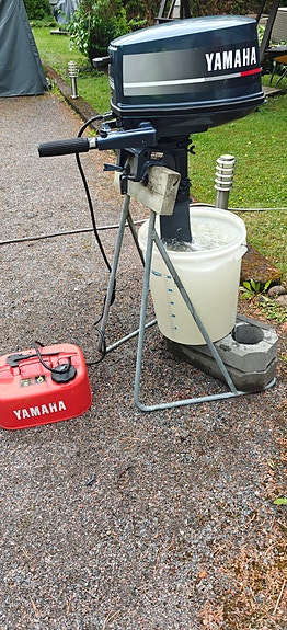 Yamaha 4hp perämoottori