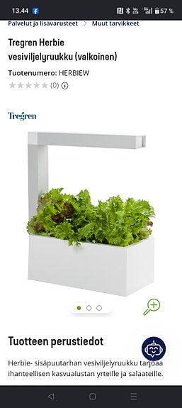 indoor garden Herbie