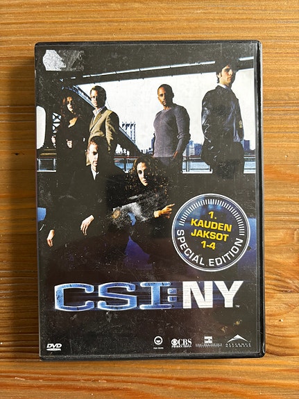 CSI: NY 1. kausi jaksot 1–4 DVD