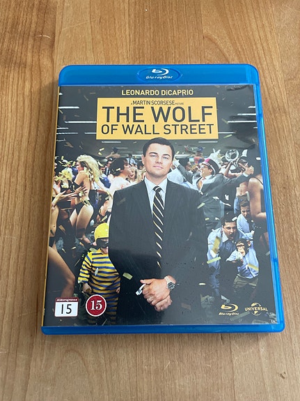 The Wolf of Wall Street Blu-ray elokuva