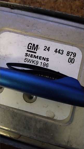 ECU (5WK9 196) Opel Vectra, zafira, astra