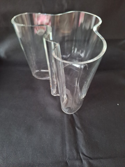 Iittala Aalto maljakko kirkas lasi