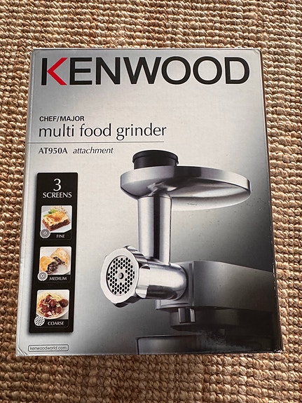 Kenwood chef/major multi food grinder AT950A