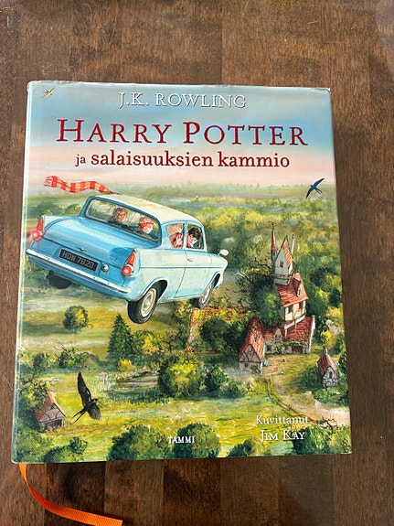 J.K. Rowling Harry Potter ja salaisuuksien kammio kirja