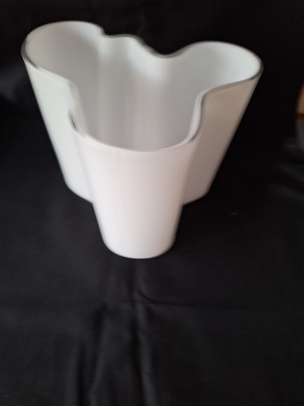 Iittala Aalto maljakko valkoinen
