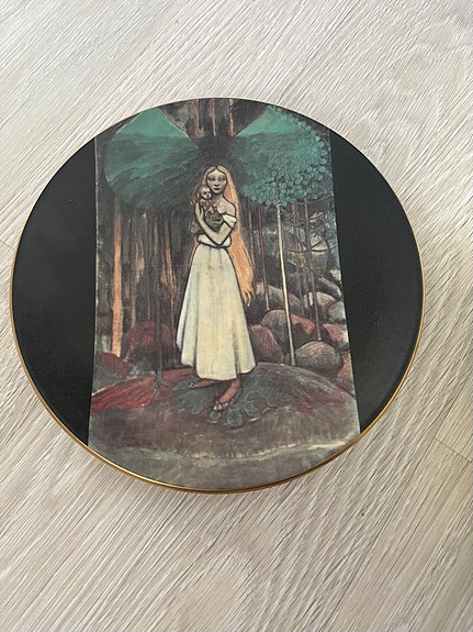 Arabia Akseli Gallen-Kallela Kalevala seinälautanen