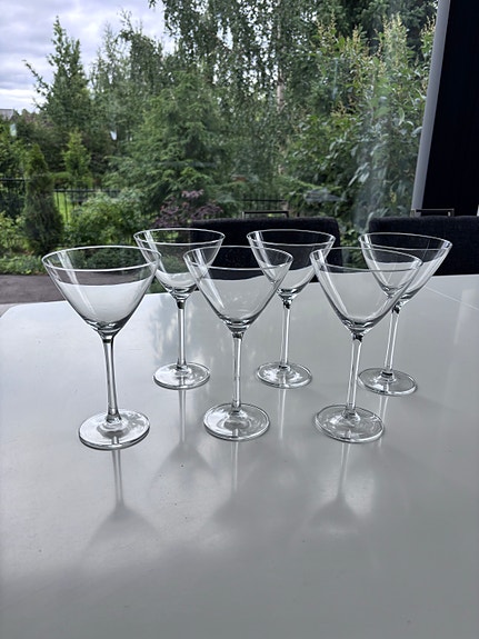 martini-/cocktail-lasit