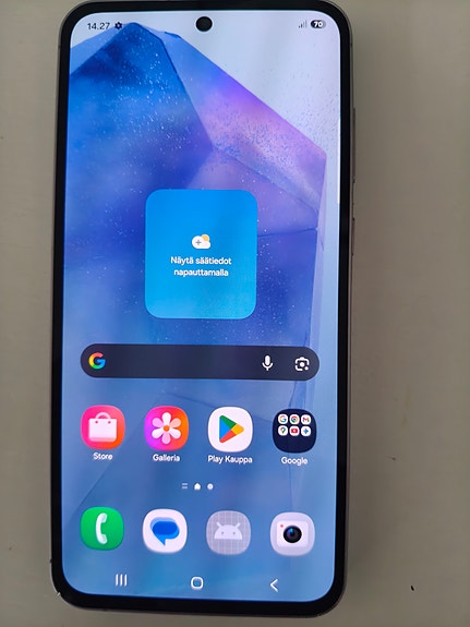 Samsung Galaxy A-55 5g 128 GB violetti