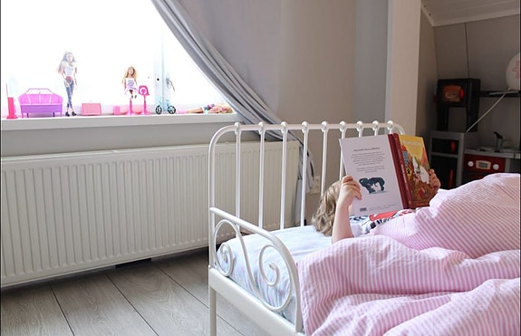 IKEA MINNEN lasten metallisänky valkoinen