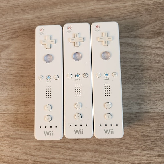 3kpl Nintendo Wii Ohjain Alkuperäinen