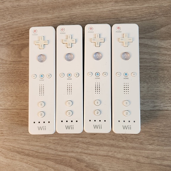4kpl Nintendo Wii Ohjain Alkuperäinen