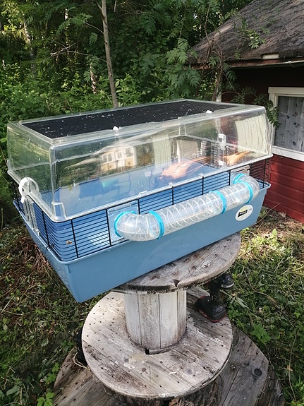 Häkki jyrsijöille ja kuljetuslaaikko