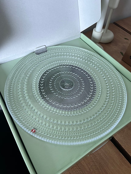Iittala kastehelmi tarjoilulautanen