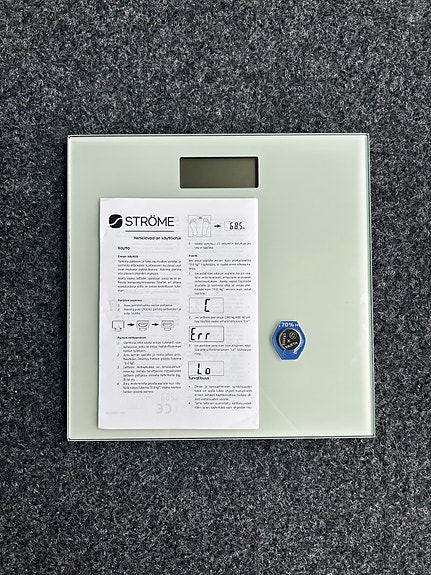 Digitaalinen Ströme-henkilövaaka, max. 180 kg