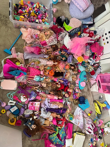 Järjeton Barbie-setti!!