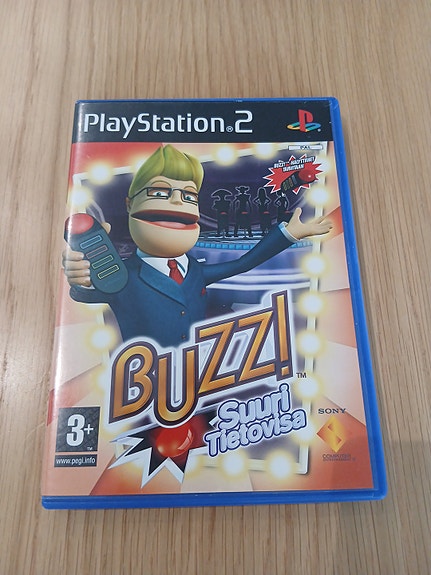 Buzz Suuri Tietovisa PS2