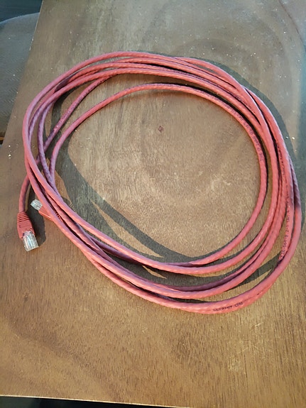 RJ45 Punainen Netti kaapeli