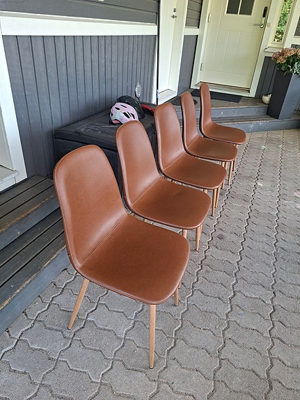 Jyskin Jonstrup ruokailuryhmän tuolit 5 kpl