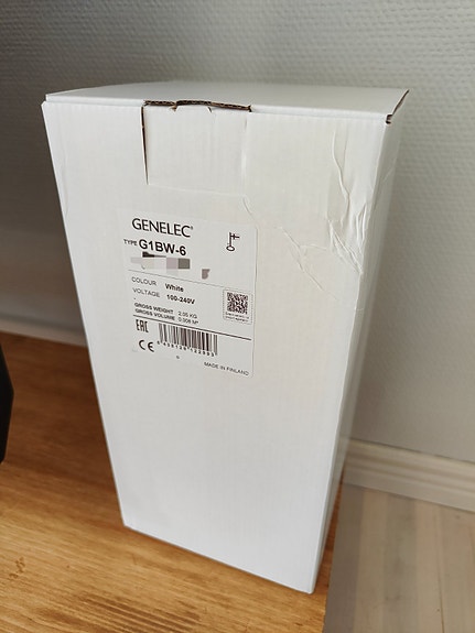 Genelec G One (B), 1 kpl, valkoinen