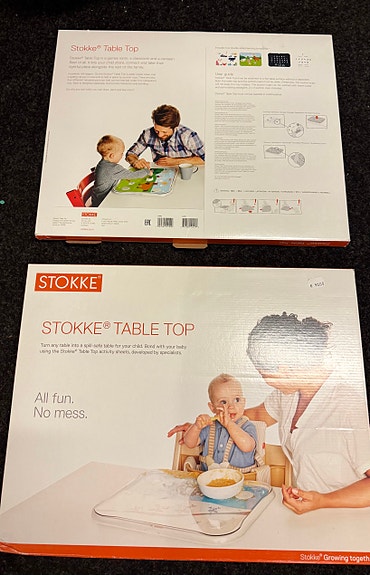 Stokke Table Top tarjotin lasten syöttötuoliin