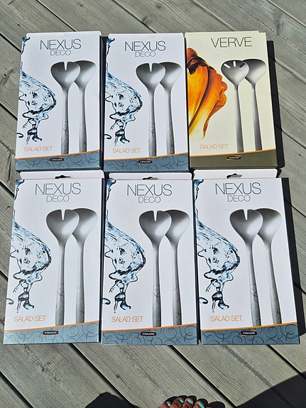 Uusia fiskars salaattiottimia 6kpl
