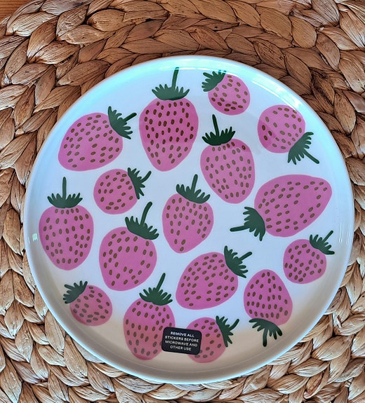 Marimekko Mansikka lautanen