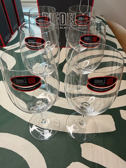 Riedel Vinum Cabernet punaviinilasit, 6 kpl