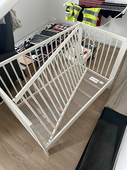 ANNETAAN IKEA pinnasänky valkoinen