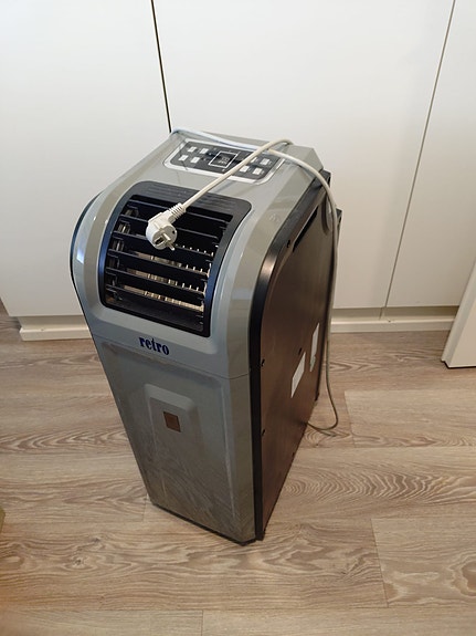 Siirrettävä Retro ilmastointilaite