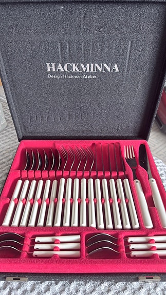 Hackman Hackminna 24-osainen aterinsetti valkoinen