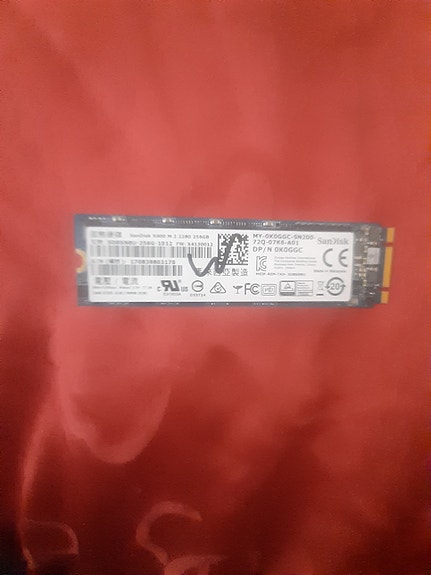 SanDisk M.2 256GB SSD
