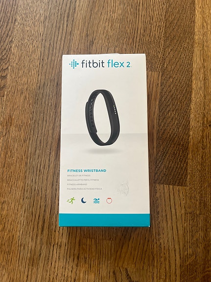 Fitbit Flex 2, aktiivisuusranneke musta, varaosiksi