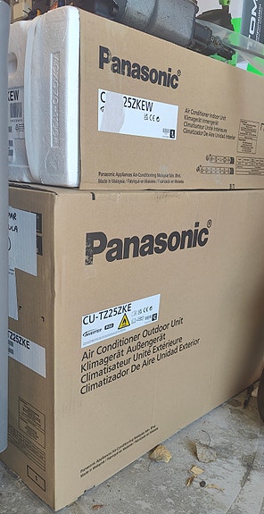 Panasonic CU-TZ25ZKE ilmalämpöpumppuun ulkoyksikkö