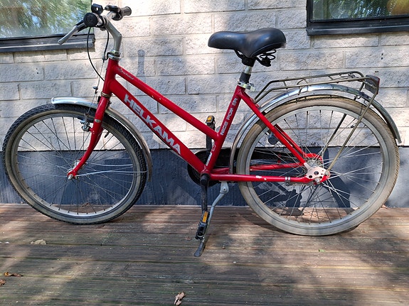 Helkama polkupyörä 22" punainen