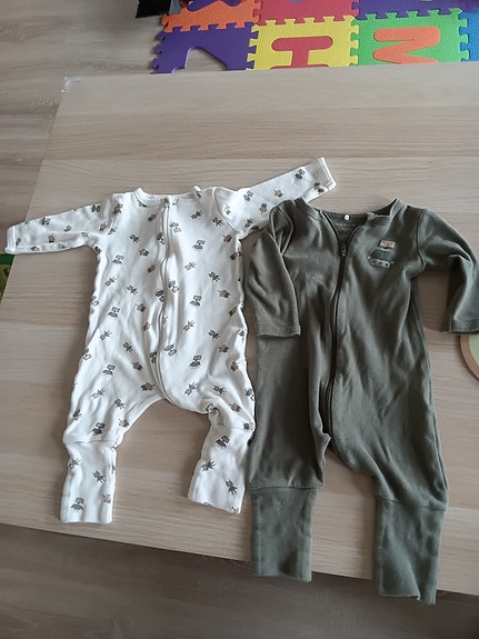 Name it vauvan potkupuku koko 68 kirjava unisex