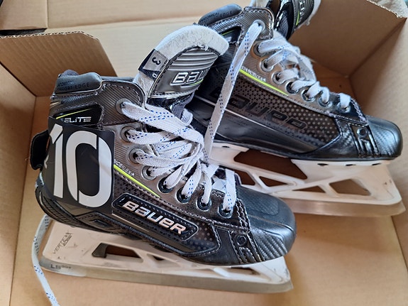 Bauer Elite jr maalivahdin luistimet, koko 3