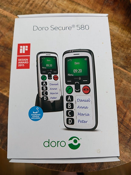 Doro Secure 580 senioripuhelin