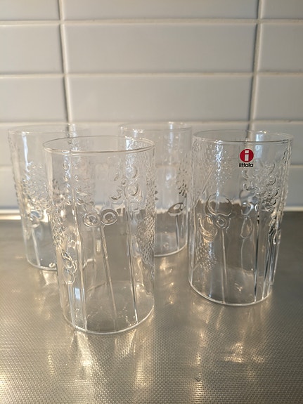 Iittala Flora juomalasit 4kpl