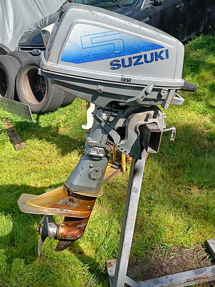 Suzuki 5hp lyhyt riki