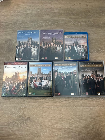 Dvd: Downton Abbey x 7