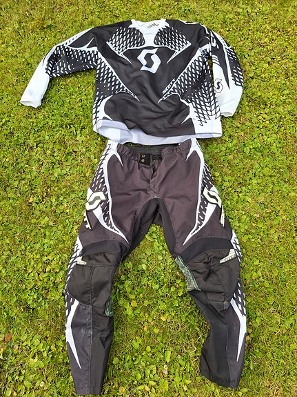 Scott motocross paita+housut