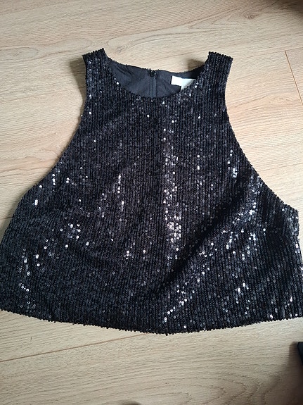 Paljettitoppi H&M