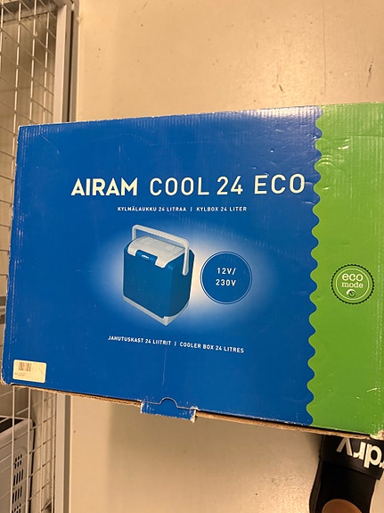 Airan Cool 24 Eco kylmälaukku 12v/230v ovh 100 EUR