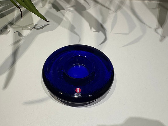 Iittala Nappi tuikku koboltinsininen