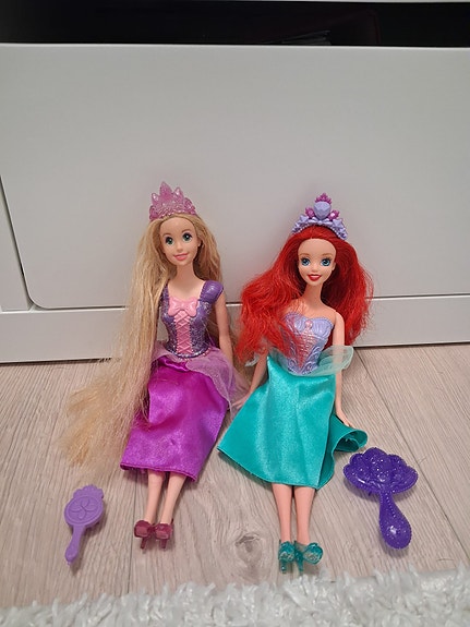 Barbie prinsessanuket Tähkäpää ja Ariel