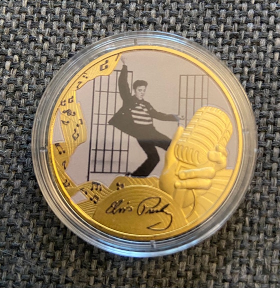 Elvis Presley ”Jailhouse Rock” muistokolikko