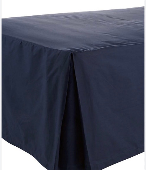 Suorahelmainen helmalakana 120cm leveään sänkyyn